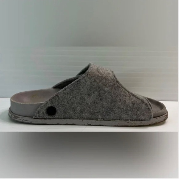 $450 Birkenstock x Toogood Women's Gray Forager Felt Slide Sandals 37 EU/6 US - Picture 4 of 8